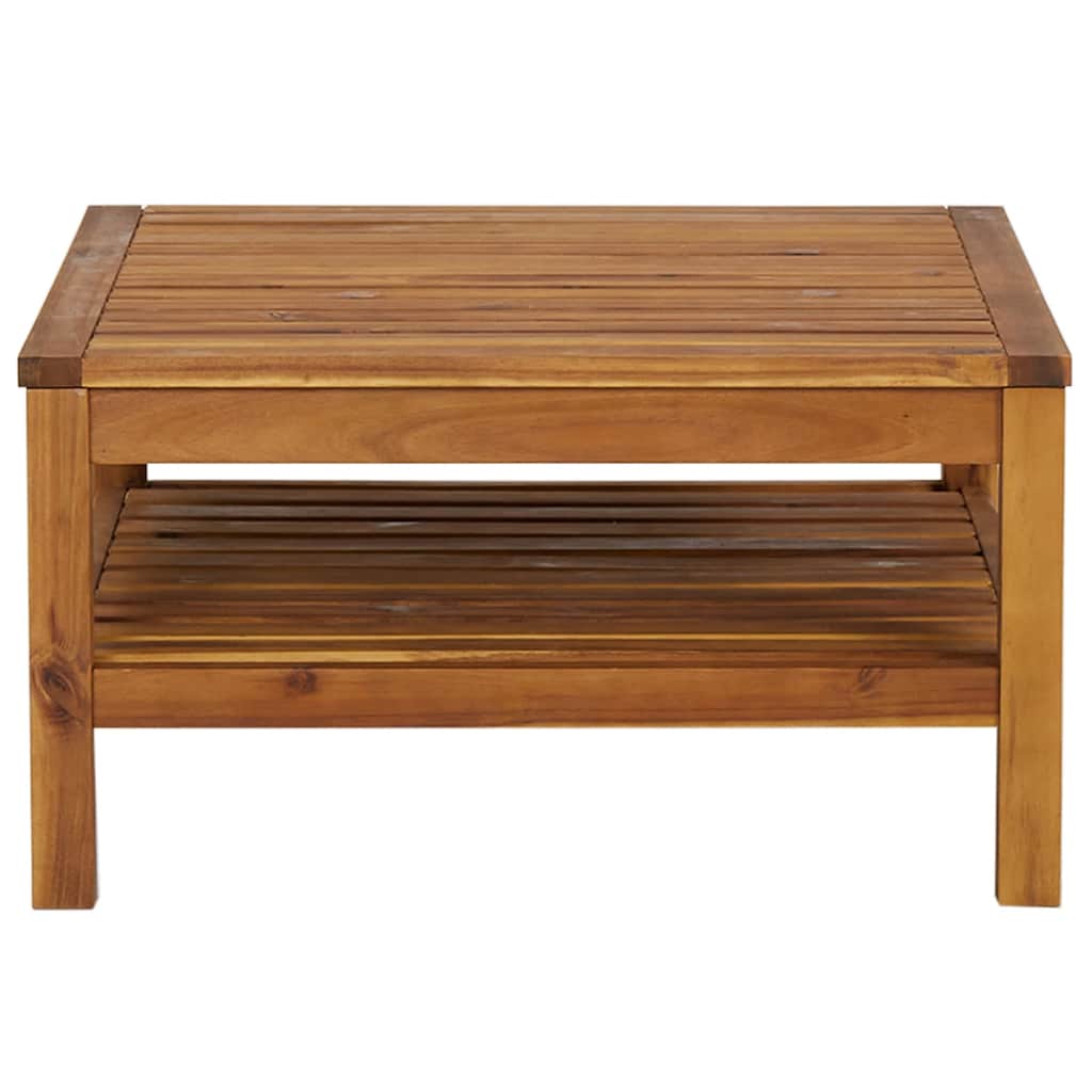 Stolić za kavu 65 x 65 x 35 cm od masivnog bagremovog drva