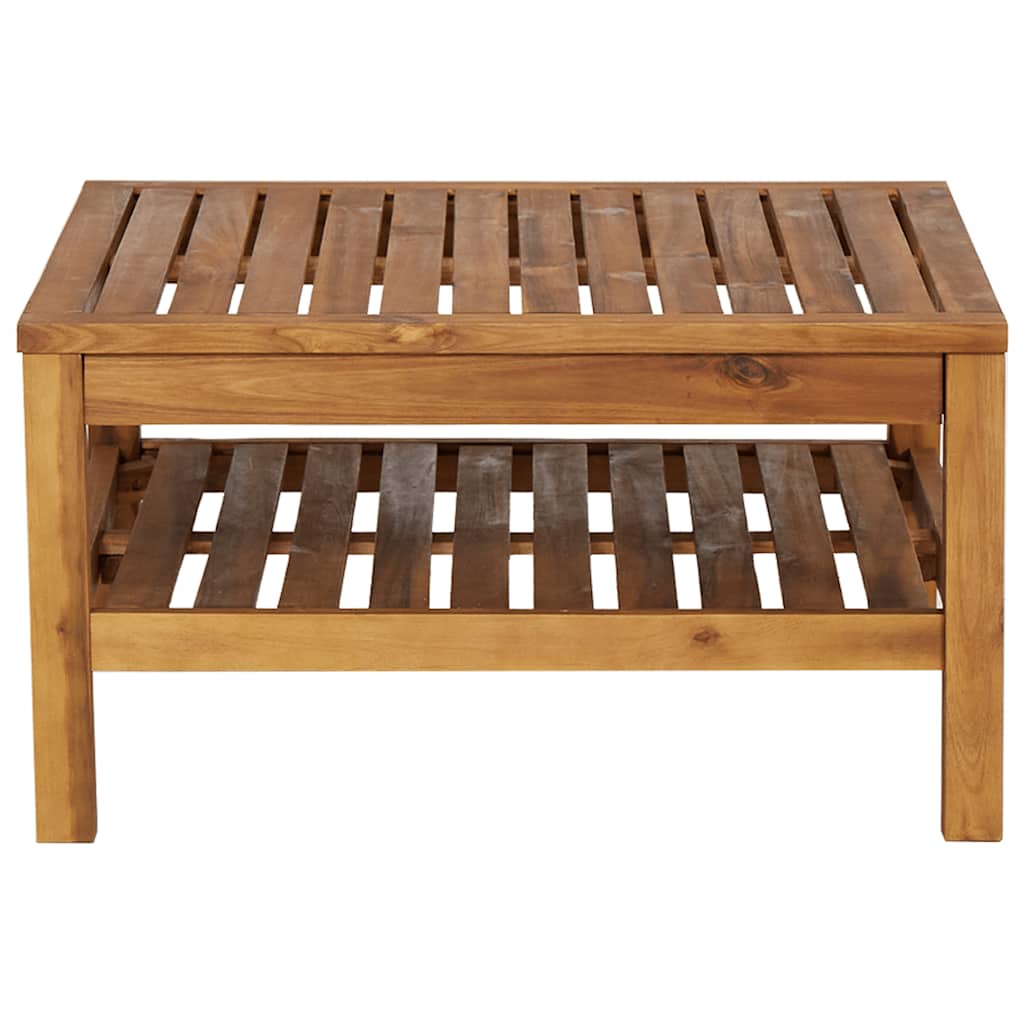 Stolić za kavu 65 x 65 x 35 cm od masivnog bagremovog drva