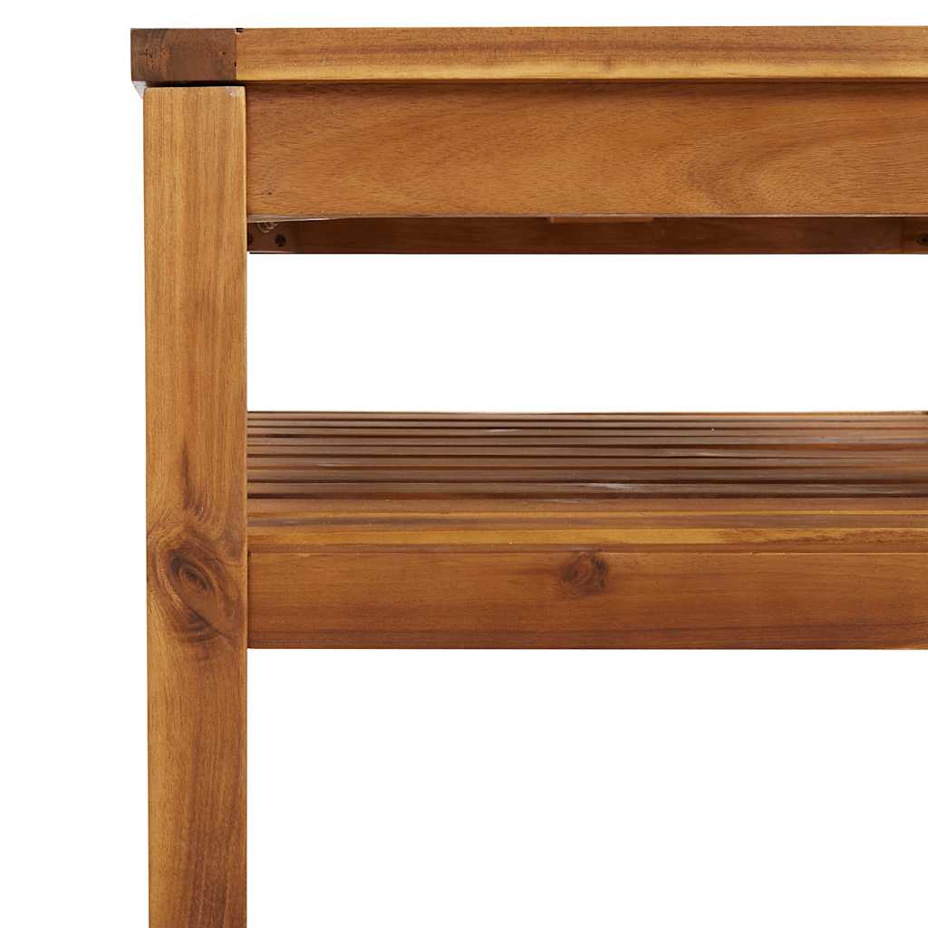 Stolić za kavu 65 x 65 x 35 cm od masivnog bagremovog drva