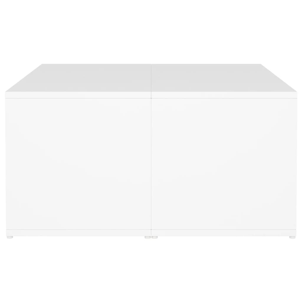 Stolići za kavu 4 kom bijeli 33 x 33 x 33 cm konstruirano drvo
