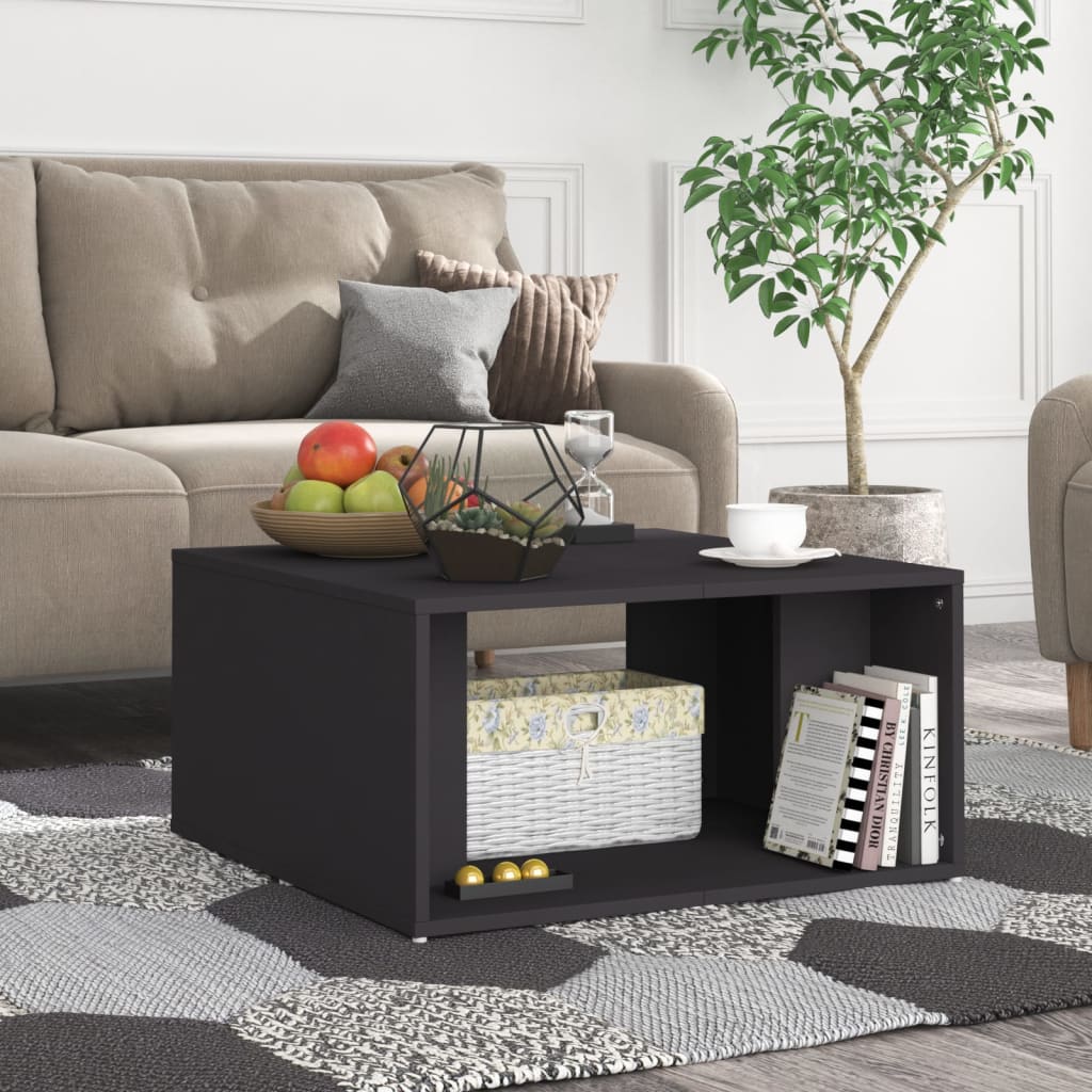 Stolići za kavu 4 kom sivi 33 x 33 x 33 cm konstruirano drvo