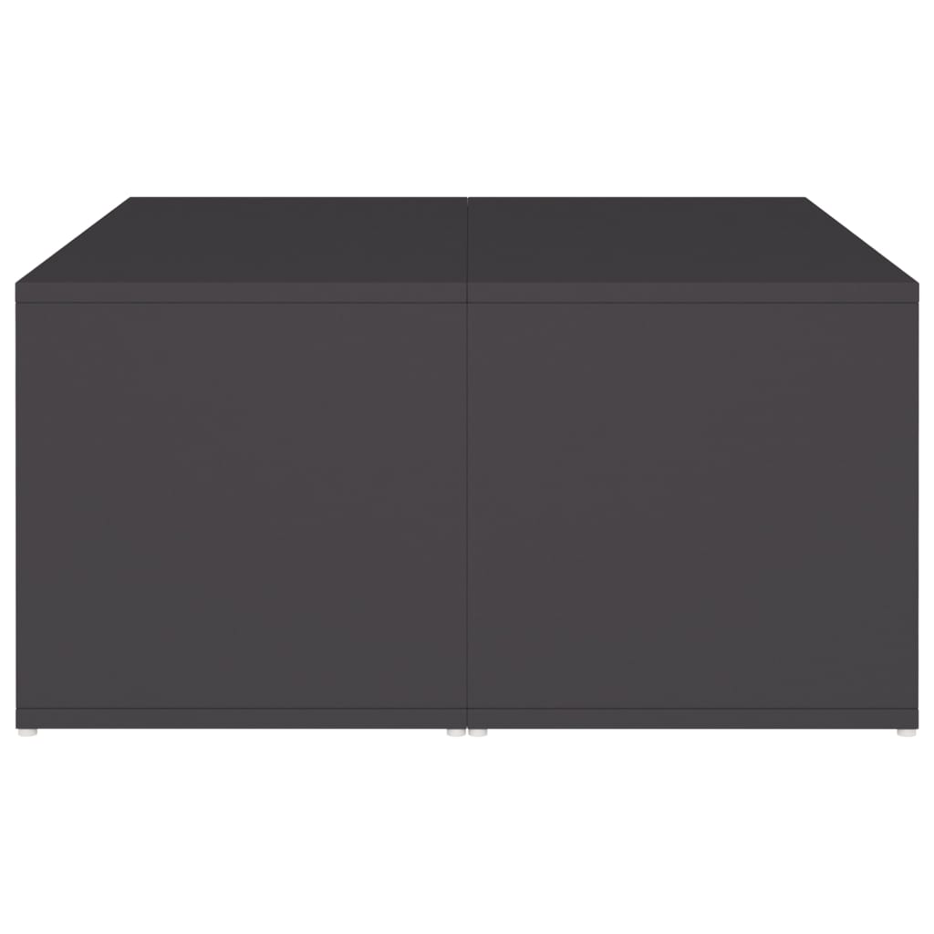 Stolići za kavu 4 kom sivi 33 x 33 x 33 cm konstruirano drvo