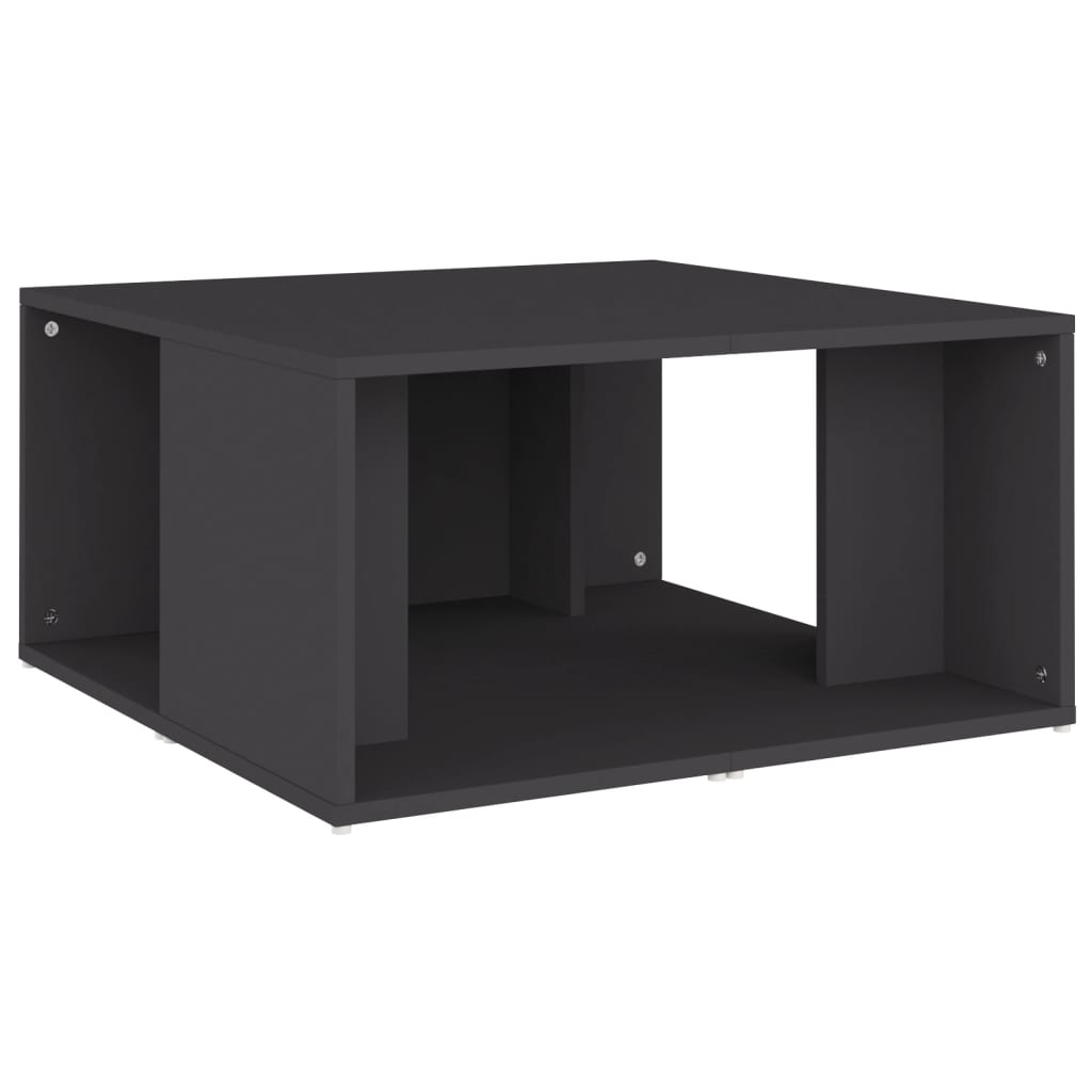 Stolići za kavu 4 kom sivi 33 x 33 x 33 cm konstruirano drvo