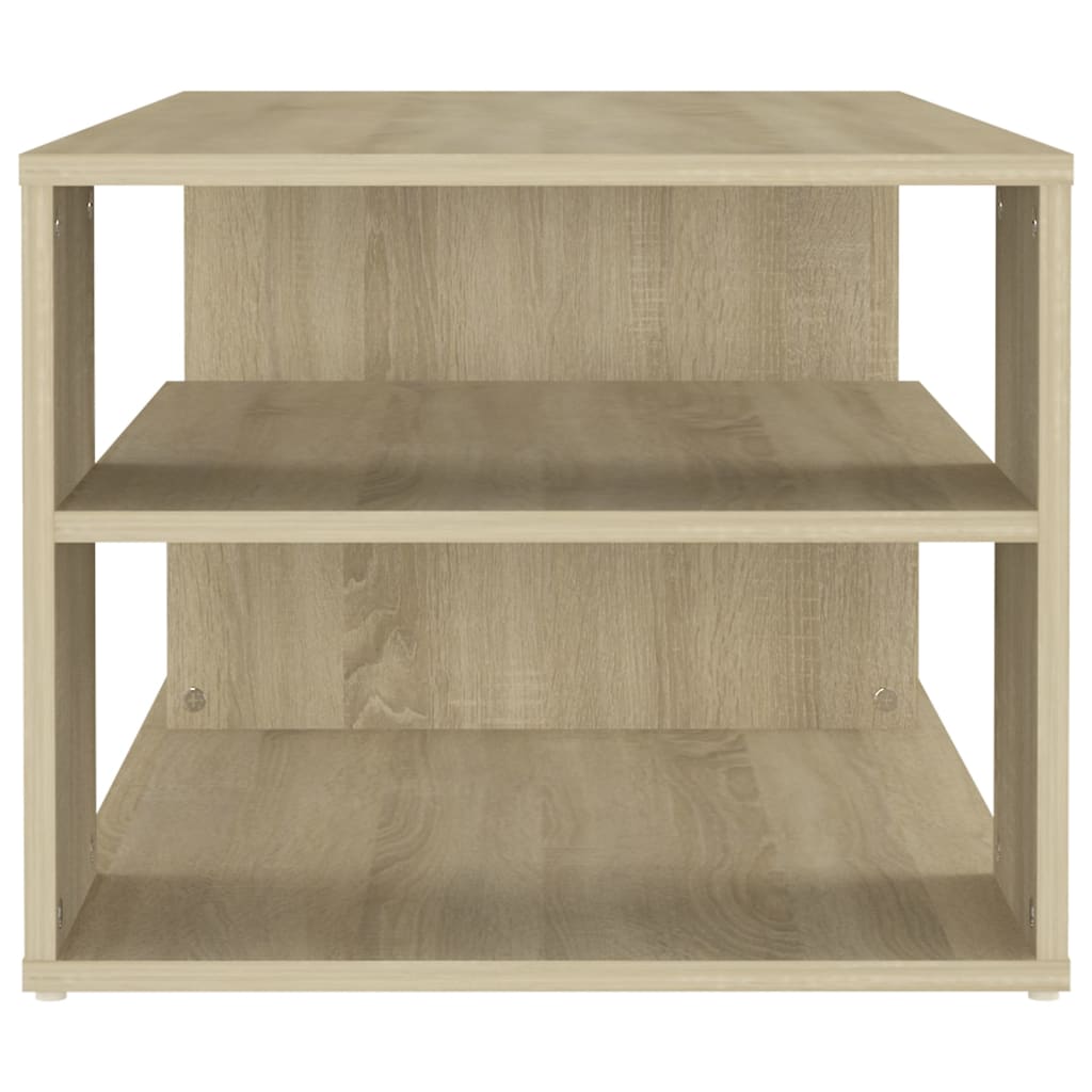 Stolić za kavu boja hrasta 100 x 50 x 40 cm konstruirano drvo