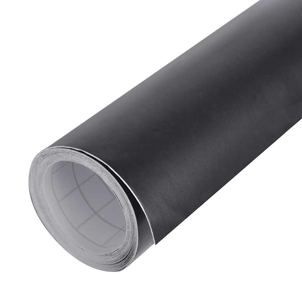 Folije za automobil 2 kom mat crne 100 x 150 cm + 50 x 150 cm