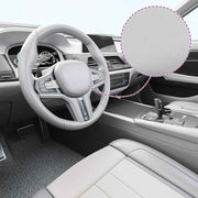 Folije za automobil 2 kom mat srebrne 100 x 150 cm