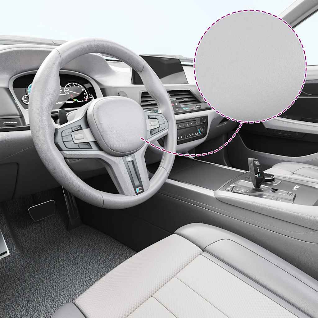 Folije za automobil 2 kom mat srebrne 100 x 150 cm