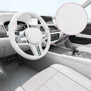 Folije za automobil 2 kom 3D bijele 100 x 150 cm