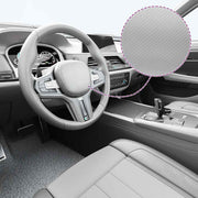 Folije za automobil 2 kom 4D srebrne 100 x 150 cm + 50 x 150 cm