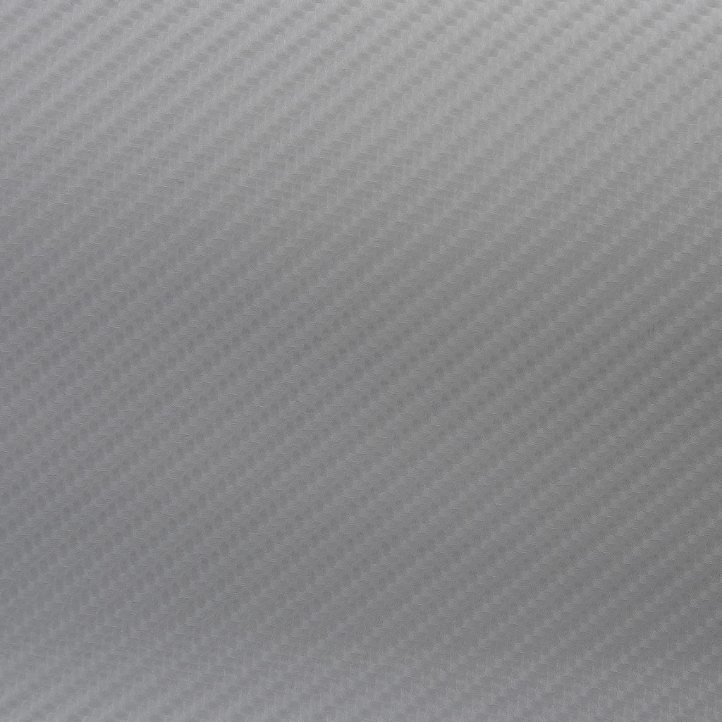 Folije za automobil 2 kom 4D srebrne 100 x 150 cm