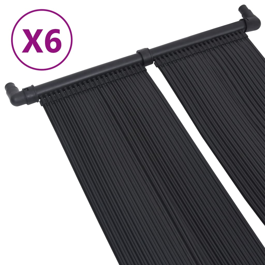 Solarna ploča za grijanje bazena 6 kom 80 x 310 cm