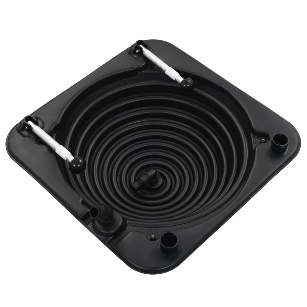 Solarni grijači za bazen 5 kom 75 x 75 x 36 cm HDPE aluminijski