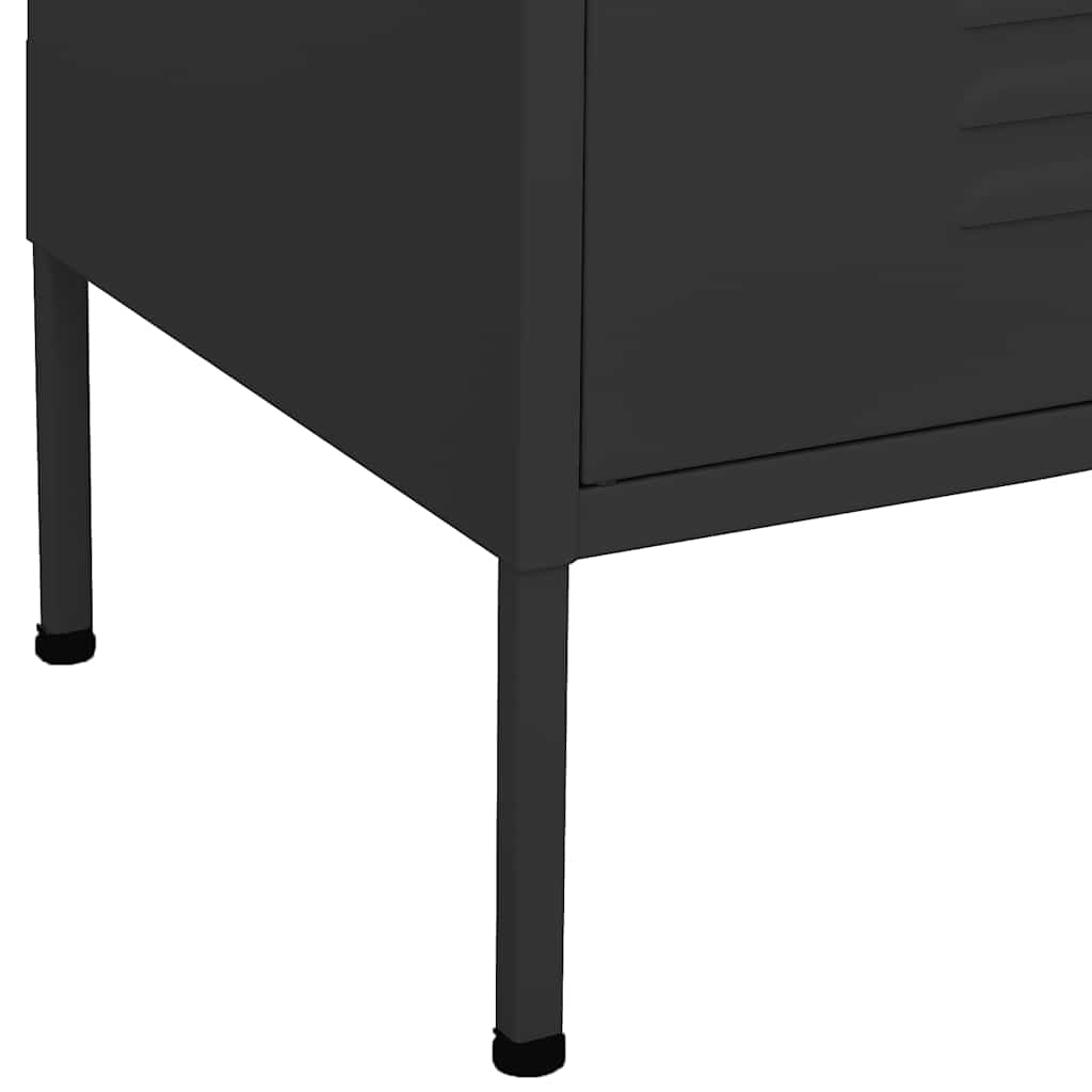 Ormarić za pohranu antracit 80 x 35 x 101,5 cm čelični
