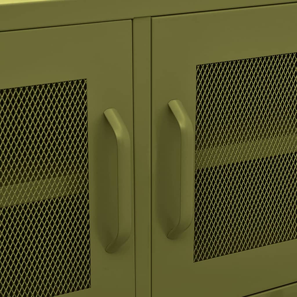 TV ormarić maslinasti 105 x 35 x 50 cm čelični