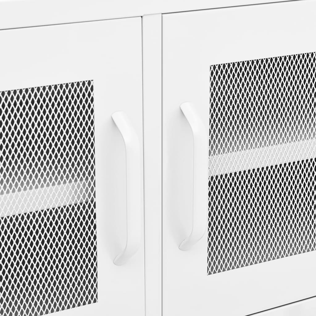TV ormarić bijeli 105 x 35 x 50 cm čelični