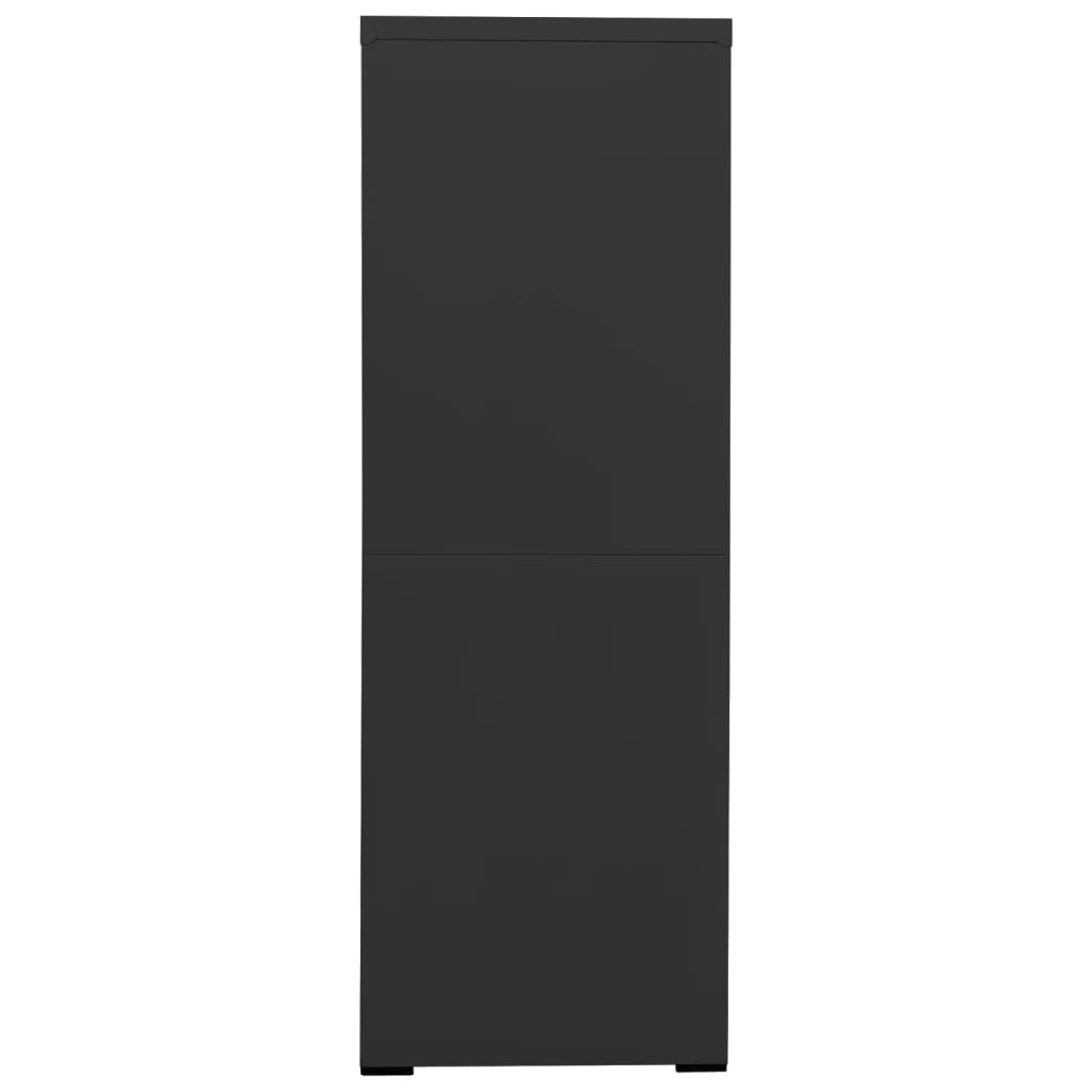Ormarić za spise antracit 90 x 46 x 134 cm čelični