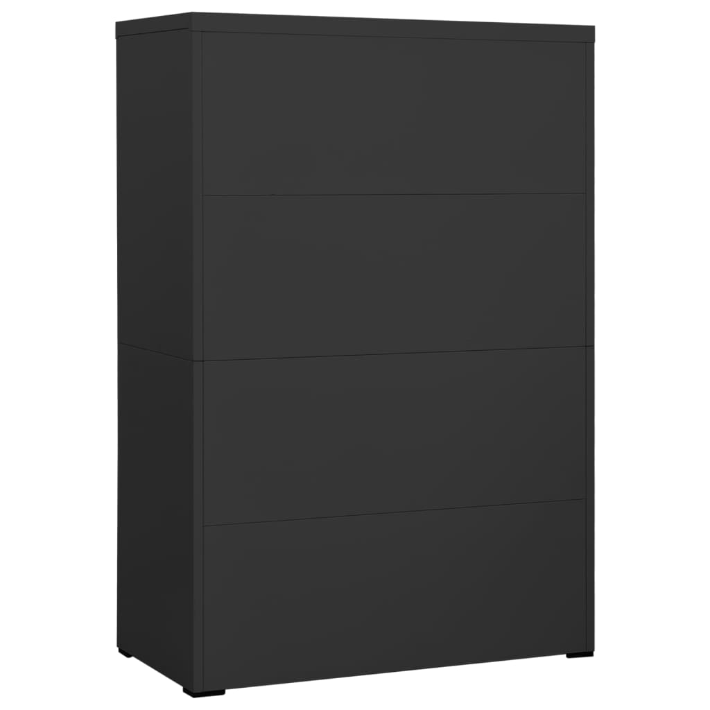 Ormarić za spise antracit 90 x 46 x 134 cm čelični