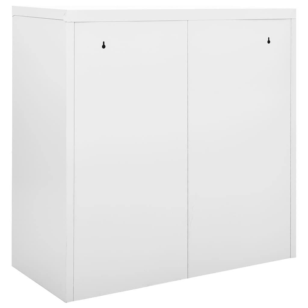 Ormarić s kliznim vratima sivi 90 x 40 x 90 cm čelični