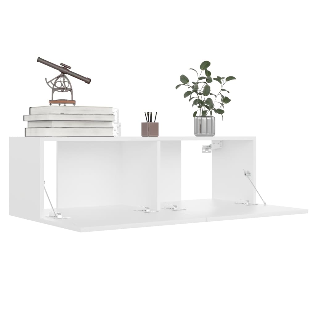 TV ormarići 4 kom bijeli 100 x 30 x 30 cm od konstruiranog drva