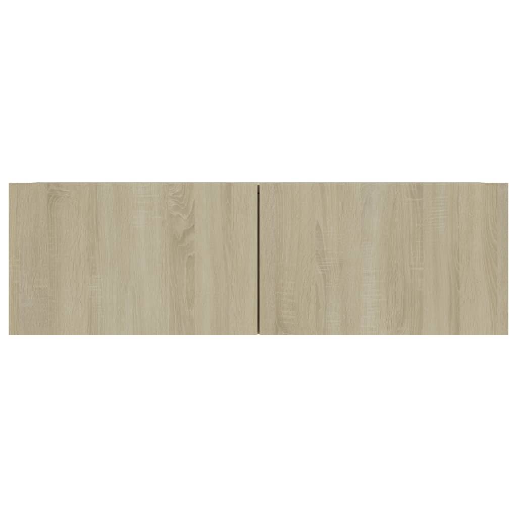TV ormarići 4 kom boja hrasta 100x30x30 cm konstruirano drvo