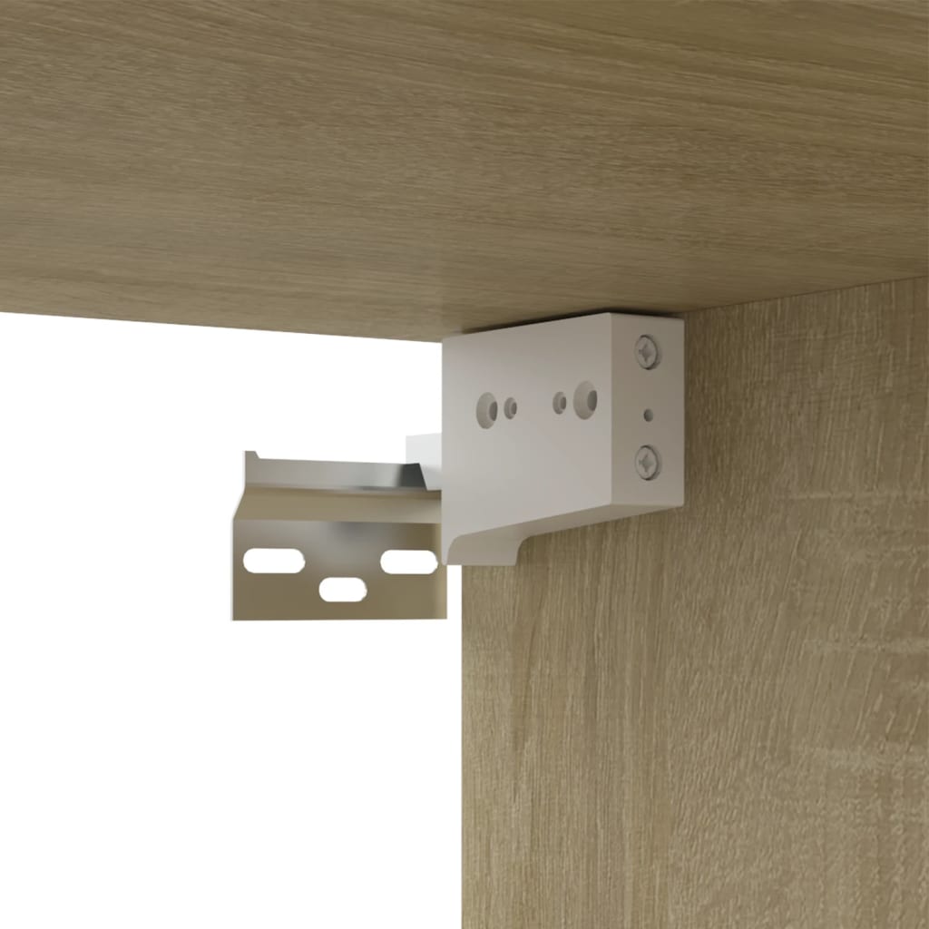 TV ormarići 4 kom boja hrasta 100x30x30 cm konstruirano drvo
