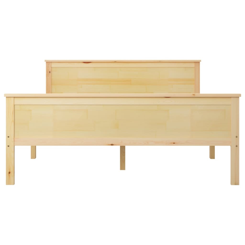 Okvir za krevet od masivne borovine 120 x 200 cm