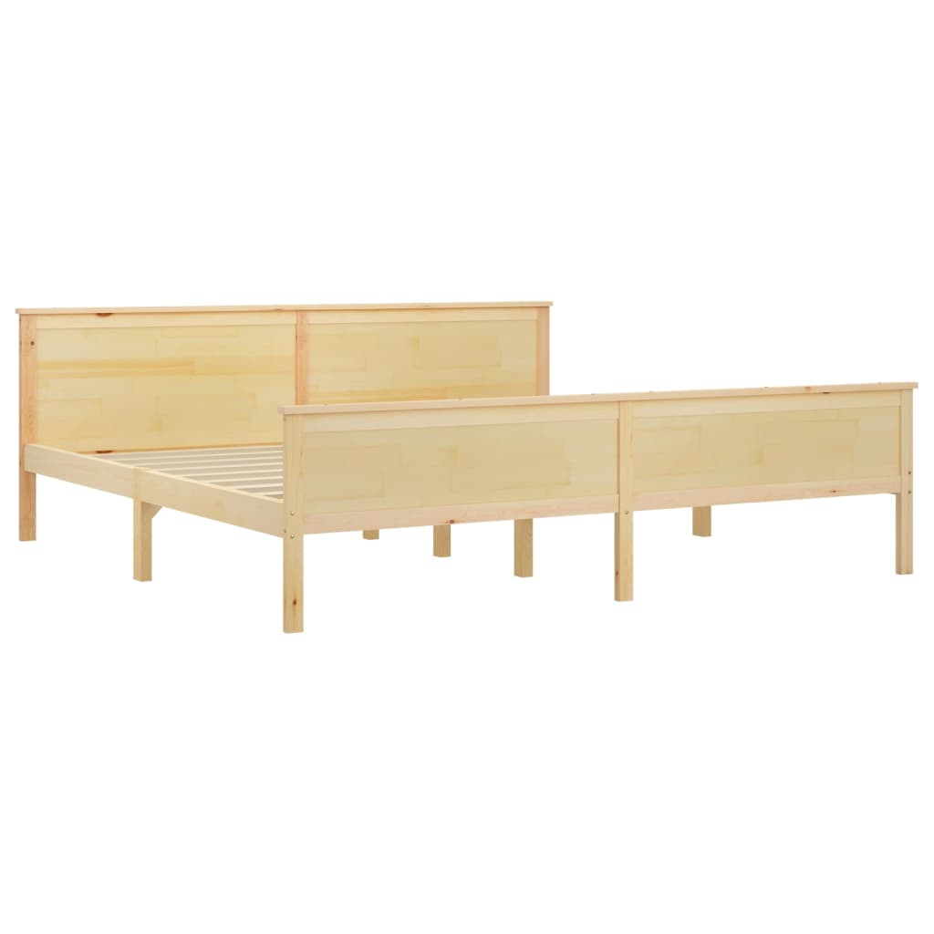 Okvir za krevet od masivne borovine 200 x 200 cm
