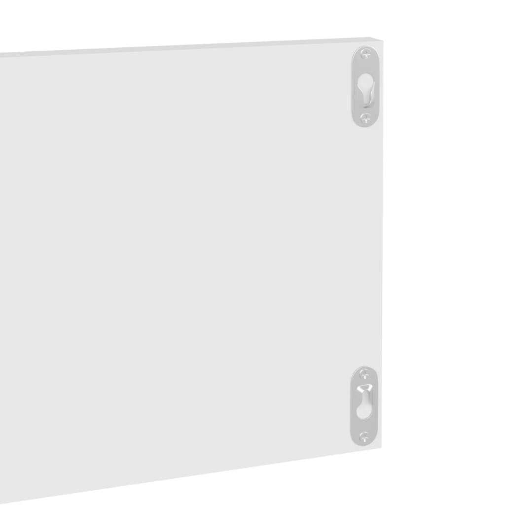 Zidne police 4 kom bijele 80 x 11,5 x 18 cm od iverice