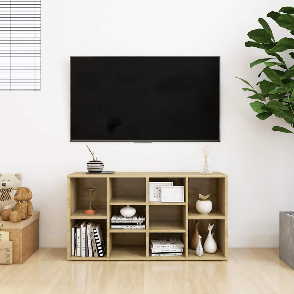 Klupa za cipele boja hrasta 103x30x55 cm konstruirano drvo