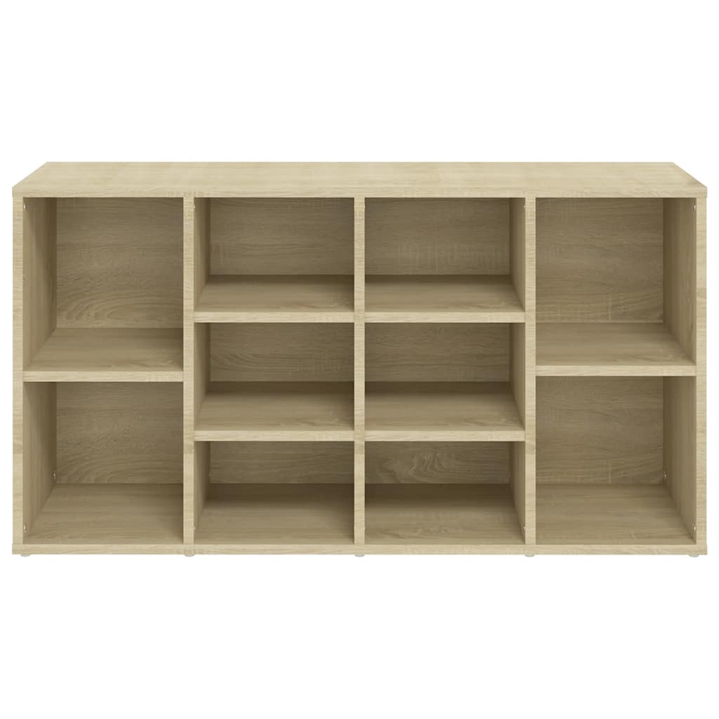 Klupa za cipele boja hrasta 103x30x55 cm konstruirano drvo