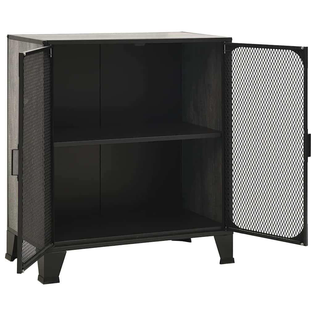 Ormarić za pohranu rustično smeđi 72 x 36 x 82 cm metal i MDF