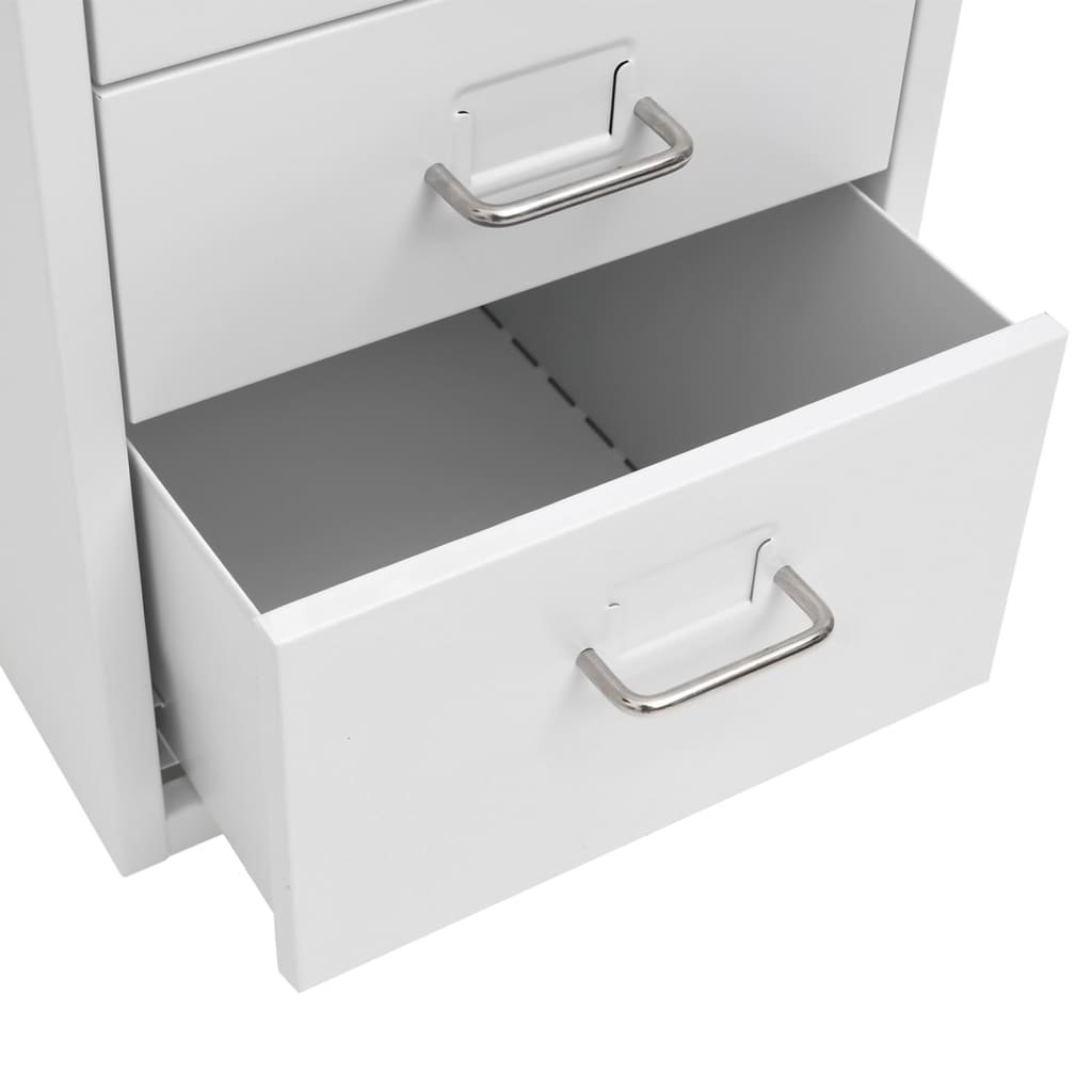Mobilni ormarić za spise sivi 28 x 41 x 69 cm metalni