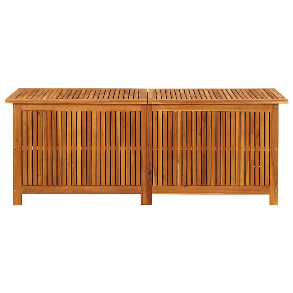 Vrtna kutija za pohranu 150 x 50 x 58 cm masivno bagremovo drvo