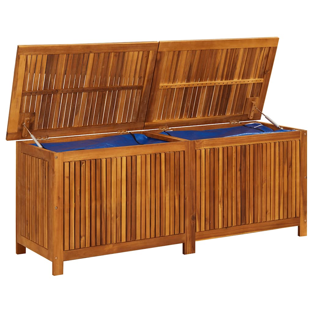 Vrtna kutija za pohranu 150 x 50 x 58 cm masivno bagremovo drvo