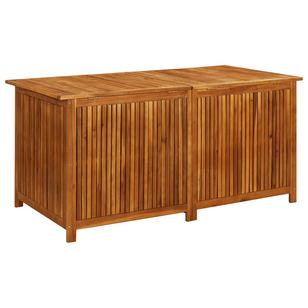 Vrtna kutija za pohranu 150 x 80 x 75 cm masivno bagremovo drvo