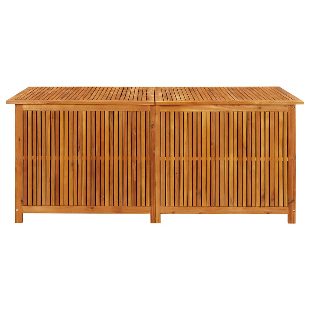 Vrtna kutija za pohranu 175 x 80 x 75 cm masivno bagremovo drvo