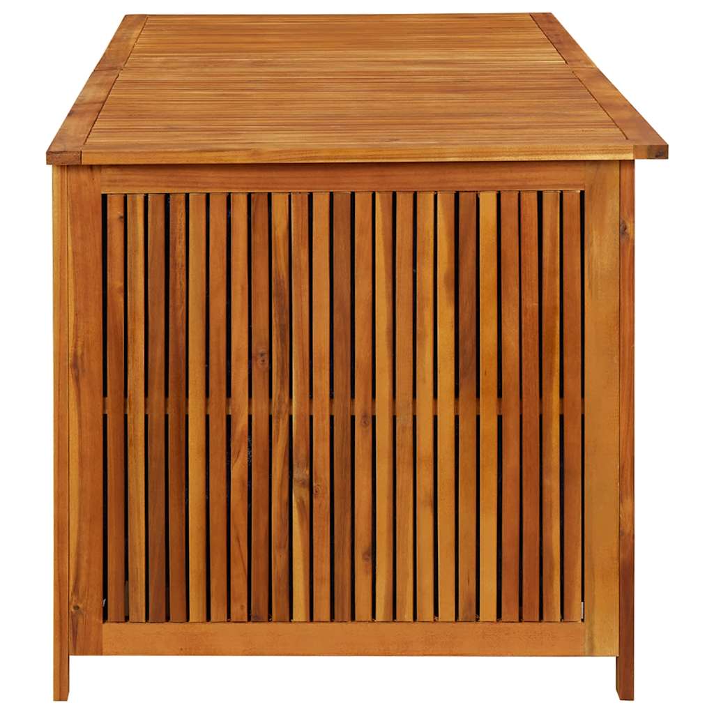 Vrtna kutija za pohranu 175 x 80 x 75 cm masivno bagremovo drvo