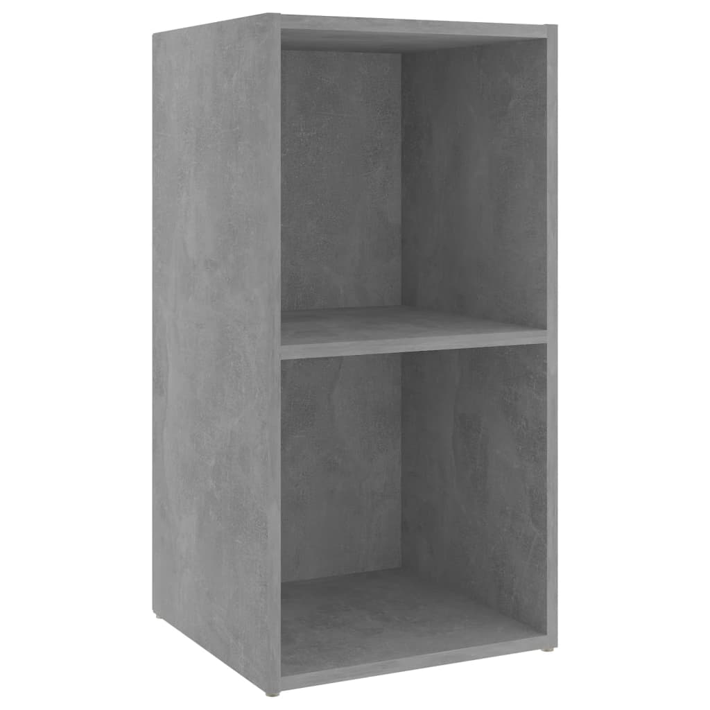 TV ormarići 2 kom boja betona 72x35x36,5 cm konstruirano drvo