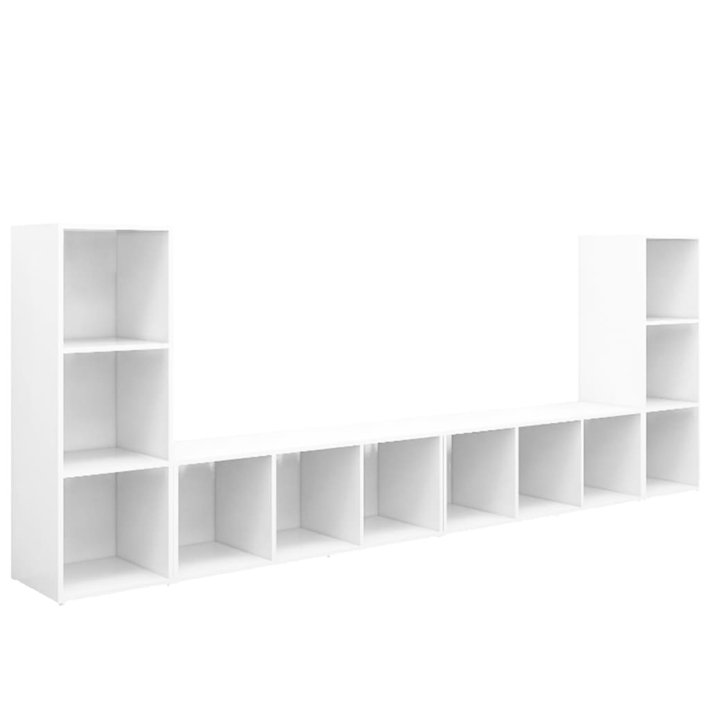 TV ormarići 4 kom bijeli 107 x 35 x 37 cm od konstruiranog drva