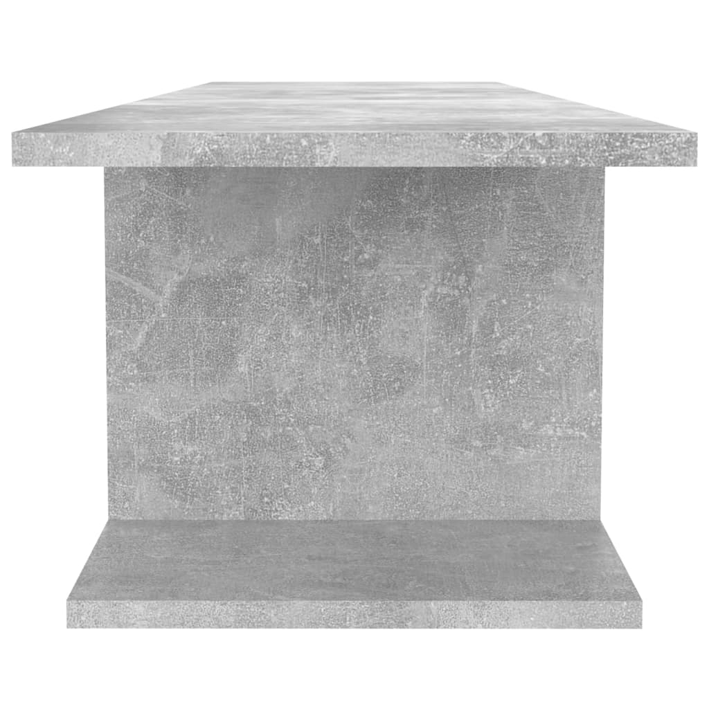 Zidni TV ormarić siva boja betona 103 x 30 x 26,5 cm