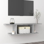 Zidni TV ormarić siva boja betona 103 x 30 x 26,5 cm