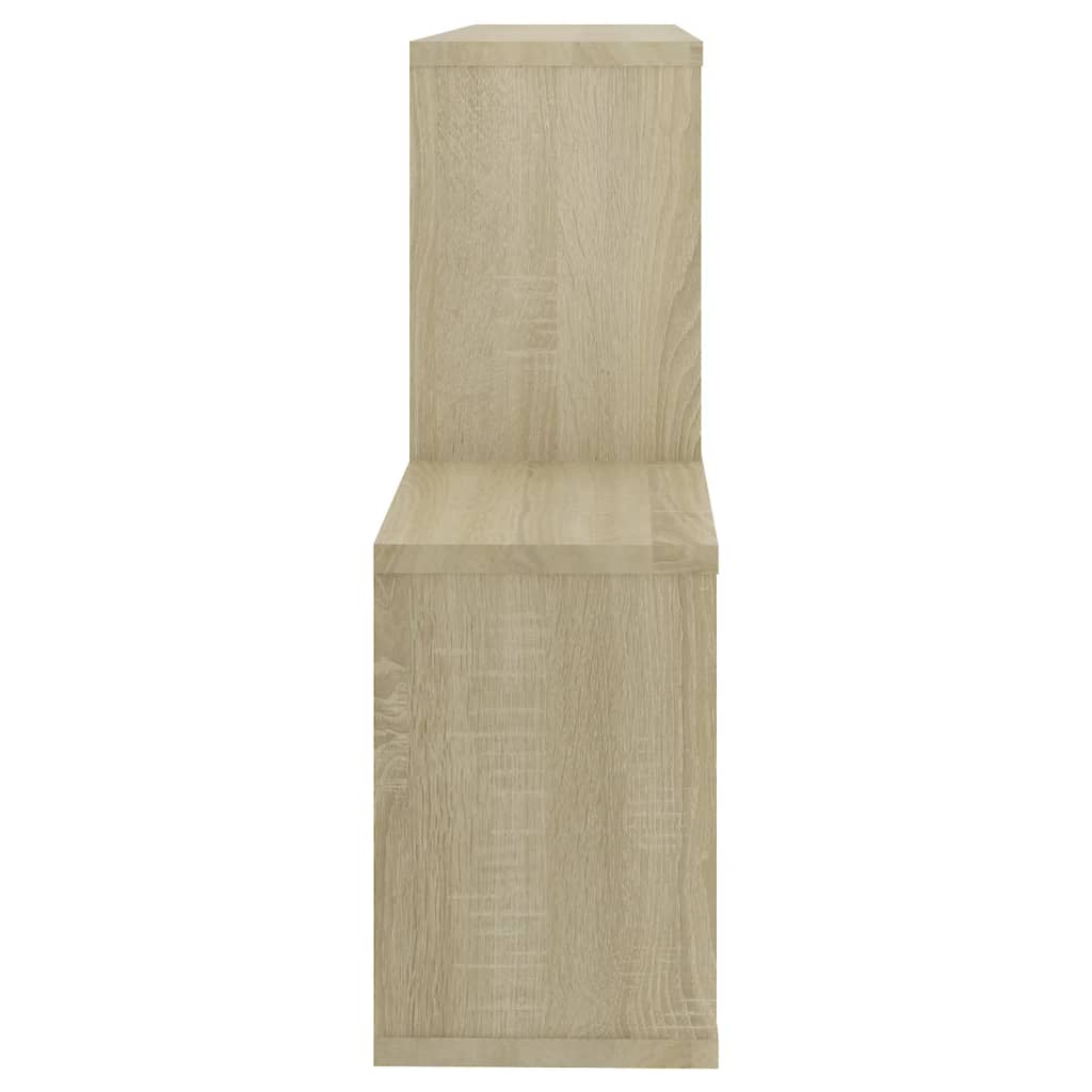 Zidna polica boja hrasta sonome 100x18x53 cm konstruirano drvo