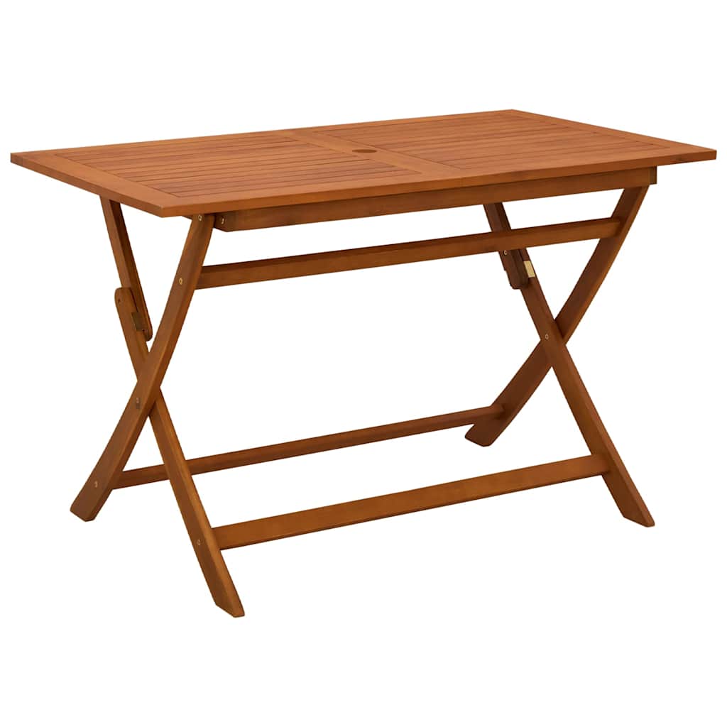 Sklopivi vrtni stol 120 x 70 x 75 cm masivno drvo eukaliptusa