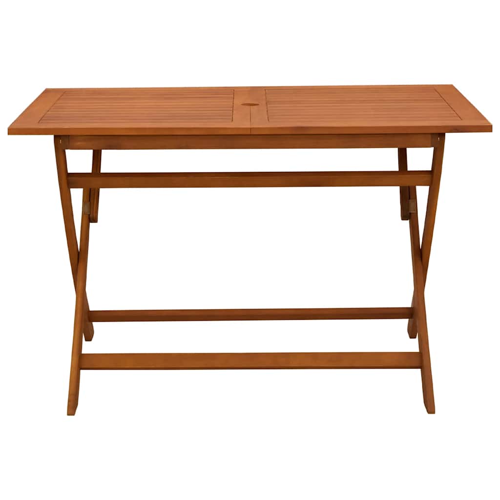 Sklopivi vrtni stol 120 x 70 x 75 cm masivno drvo eukaliptusa
