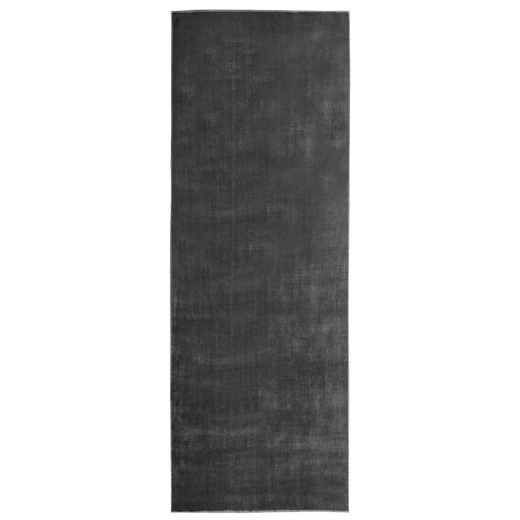 Dugi tepih perivi sklopivi antracit 80 x 300 cm od poliestera