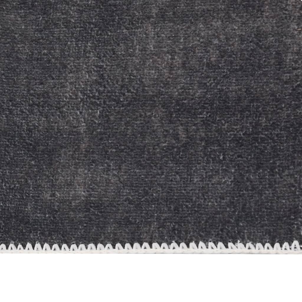Dugi tepih perivi sklopivi antracit 80 x 300 cm od poliestera