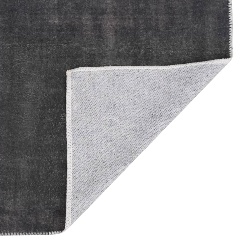 Dugi tepih perivi sklopivi antracit 80 x 300 cm od poliestera