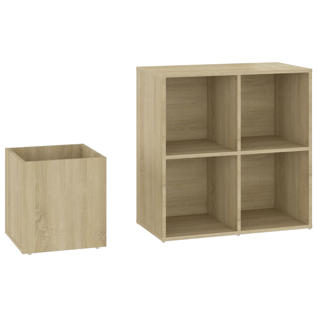 Ormarić za cipele boja hrasta 105x35,5x70 cm konstruirano drvo
