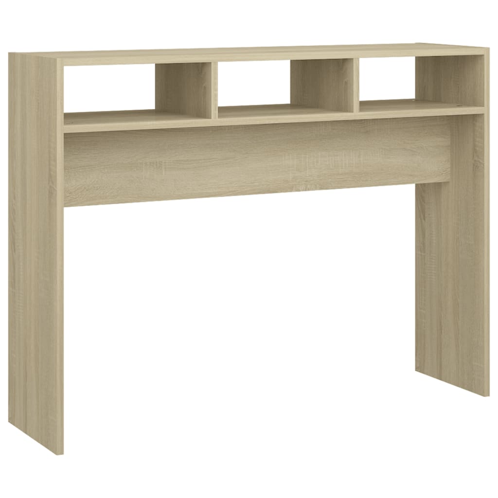 Konzolni stol boja hrasta sonome 105x30x80 cm konstruirano drvo