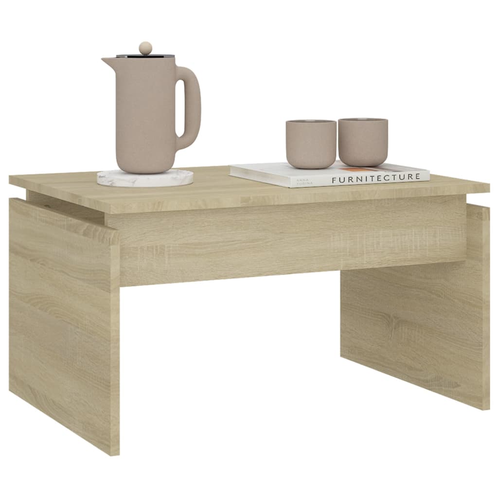 Stolić za kavu boja hrasta sonome 68x50x38 cm konstruirano drvo